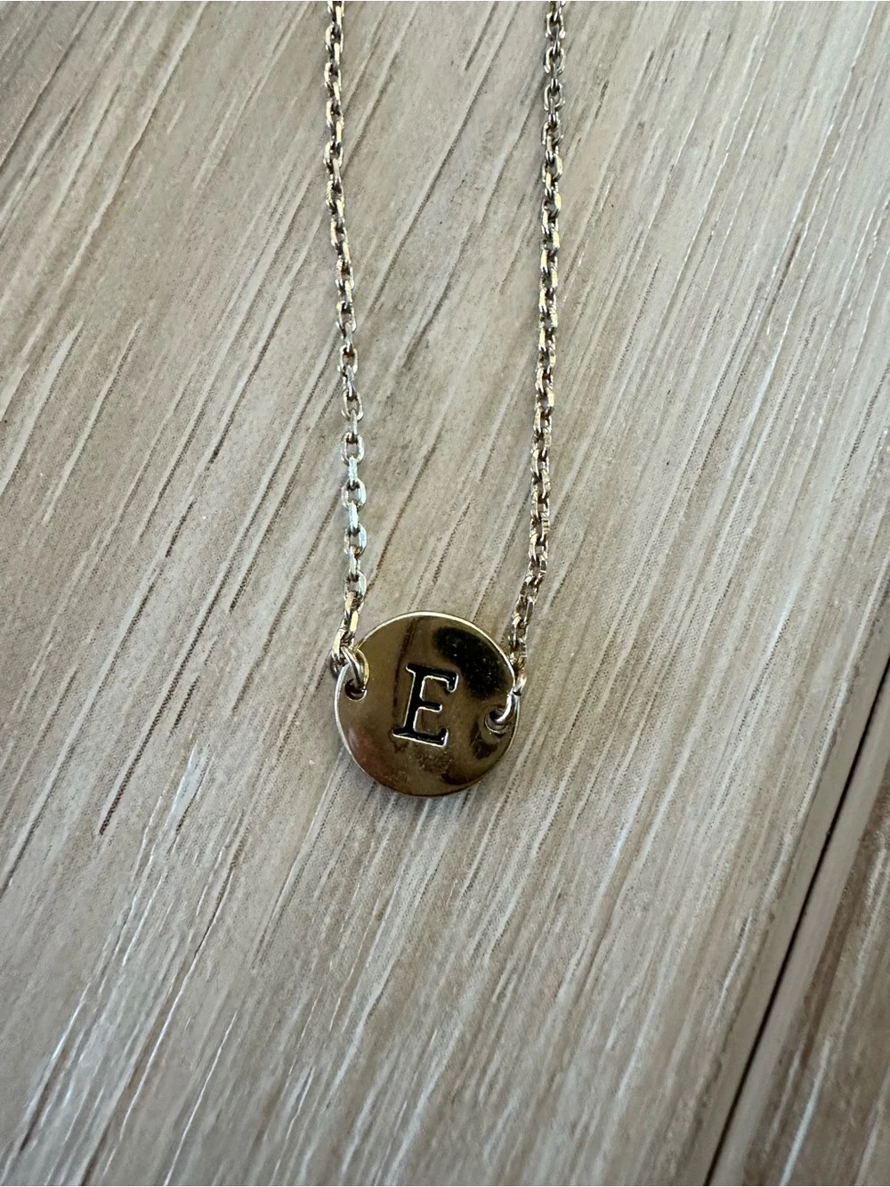 Dainty Monogram E Bracelet/Ankle Bracelet